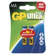 GP Alkalická batéria GP Ultra Plus LR03 (AAA), 2 ks