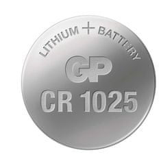 GP Lítiová gombíková batéria CR1025, 1 ks