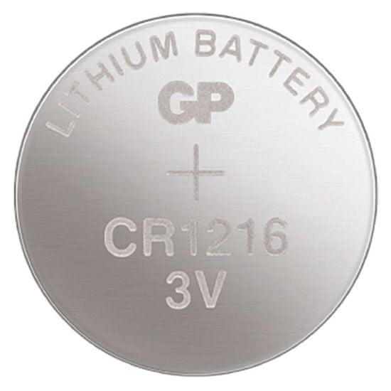GP Lítiová gombíková batéria GP CR1216, 1 ks