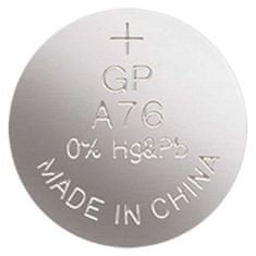 GP 10 ks - Alkalická gombíková batéria GP LR44 (A76F)