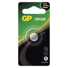GP Lítiová gombíková batéria GP CR1225, 1 ks