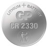 Lítiová gombíková batéria GP CR2330, 1 ks
