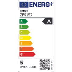 EMOS LED žiarovka Filament A60 / E27 / 5 W (75 W) / 1 060 lm / teplá biela