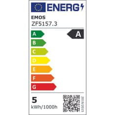 EMOS LED žiarovka Filament A60 / E27 / 5 W (75 W) / 1 060 lm / teplá biela