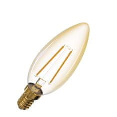 EMOS LED žiarovka Vintage sviečka / E14 / 2,1 W (20 W) / 190 lm / teplá biela