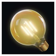 EMOS LED žiarovka Vintage G95 / E27 / 4 W (40 W) / 470 lm / teplá biela