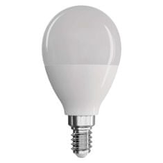 EMOS LED žiarovka Classic Mini Globe / E14 / 7,3 W (60 W) / 806 lm / neutrálna biela