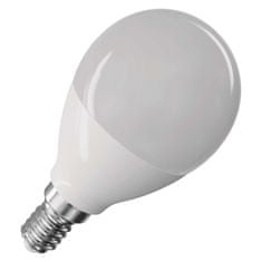 EMOS LED žiarovka Classic Mini Globe / E14 / 7,3 W (60 W) / 806 lm / neutrálna biela