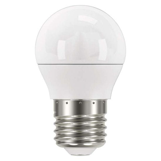 EMOS LED žiarovka Classic Mini Globe / E27 / 5 W (40 W) / 470 lm / studená biela