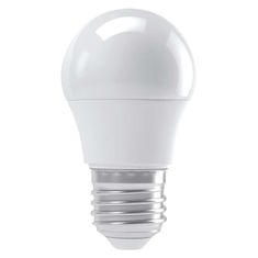 EMOS LED žiarovka Classic Mini Globe / E27 / 4,1 W (32 W) / 350 lm / teplá biela