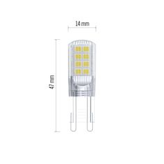 EMOS LED žiarovka Classic JC / G9 / 2,5 W (32 W) / 350 lm / neutrálna biela