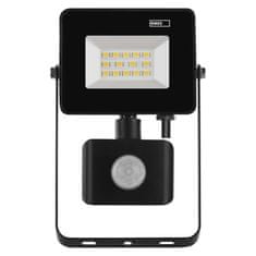 EMOS LED reflektor SIMPO s pohybovým čidlom 10,5W, čierna, neutrálna biela