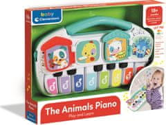 Clementoni Hračka Detské elektrické piano so zvieratkami