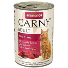Animonda Carny cat konz. - hovädzie, srdce 400 g