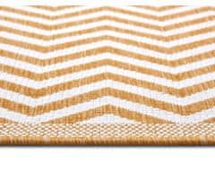 NORTHRUGS Kusový koberec Twin Supreme 105795 Palma Ochre – na von aj na doma 80x150