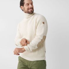 Fjällräven Övik Roller Neck Sweater M, dark navy, s