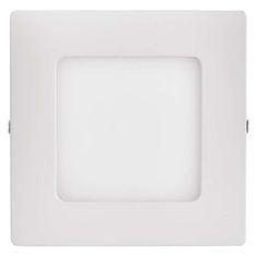 EMOS LED panel 120×120, štvorcový prisadený biely, 6W neutr. b.