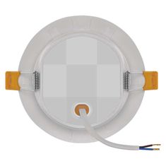 EMOS LED vstavané svietidlo RUBIC, okrúhly, biely, 9W, neutrálna biela