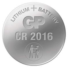 GP Lítiová gombíková batéria GP CR2016