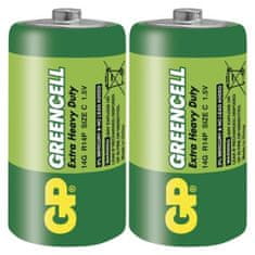 GP Zinko-chloridová batéria GP Greencell R14 (C)
