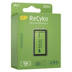 GP Nabíjacia batéria GP ReCyko 200 (9V) 1 ks