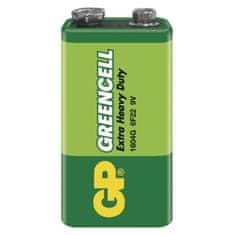 GP Zinko-chloridová batéria GP Greencell 6F22 (9V)