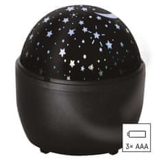 EMOS LED dekoratívny projektor – hviezdy, 3x AA, vnút.
