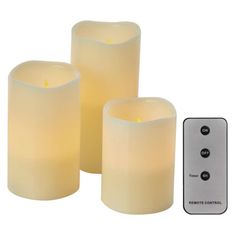 EMOS LED dekorácia – 3x vosková sviečka, 3x 3x AAA, vnútorná, vintage, ovládač