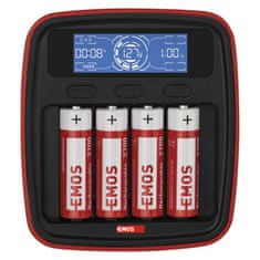 EMOS EMOS nabíjačka batérií profi BCN-42D + 4AA 2700