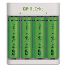 GP GP nabíjačka batérií Eco E411 + 4AA GP ReCyko 2100