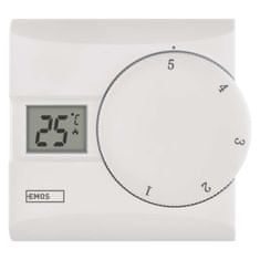EMOS Izbový manuálny drôtový termostat P5603R