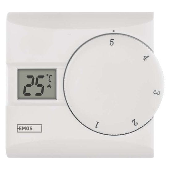 EMOS Izbový manuálny drôtový termostat P5603R