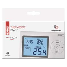 EMOS Izbový programovateľný drôtový termostat P5607