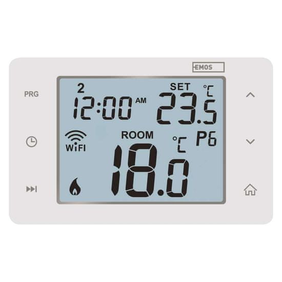 EMOS Izbový programovateľný drôtový WiFi GoSmart termostat P56201