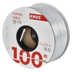 EMOS Koaxiálny kábel CB21D, 100m