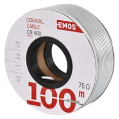 EMOS Koaxiálny kábel CB500, 100m