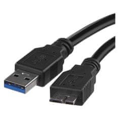 EMOS USB kábel 3.0 A vidlica – micro B vidlica 1m
