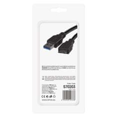EMOS USB kábel 3.0 A vidlica – micro B vidlica 1m