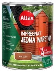 Altax Jednovrstvová hydroizolácia na drevo a betón gaštan 0,75 l