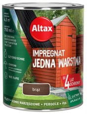 Altax Jednovrstvová hydroizolácia na drevo a betón hnedá 0,75 l