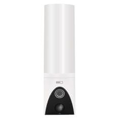 EMOS GoSmart Vonkajšia otočná kamera IP-300 TORCH s Wi-Fi a svetlom, biela
