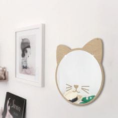 Dream Creations Detské zrkadlo mačka 26 x 30 cm