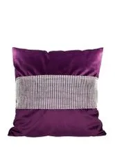 FARO Textil Dekoratívna obliečka na vankúš Zirk 40x40cm fialový