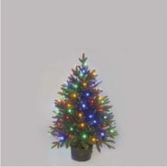 EMOS LED vianočná reťaz, 8 m, vonkajšie aj vnútorné, multicolor, časovač