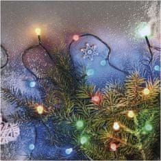 EMOS LED vianočné cherry reťaz – guličky, 8 m, vonkajšie aj vnútorné, multicolor, programy