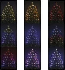 EMOS LED vianočná reťaz, 10 m, vonkajšie aj vnútorné, RGB, ovládač, programy, časovač