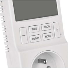 EMOS Termostat do zásuvky s funkcí digitálního časovače 2v1
