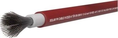EMOS Solární kabel PV H1Z2Z2 červený 4mm, 500 m