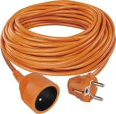 EMOS Predlžovací kábel - spojka, 20m, 3× 1,5mm, oranžový