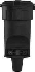 EMOS Gumová zásuvka pre predlžovací kábel, čierna